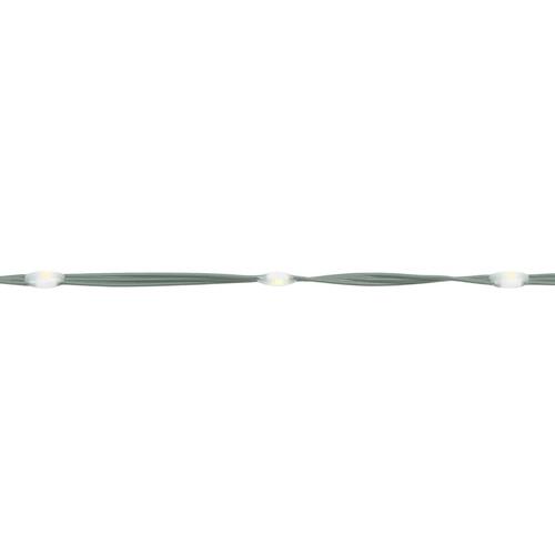 Juletræ til flagstang 310 LED'er 300 cm koldt hvidt lys