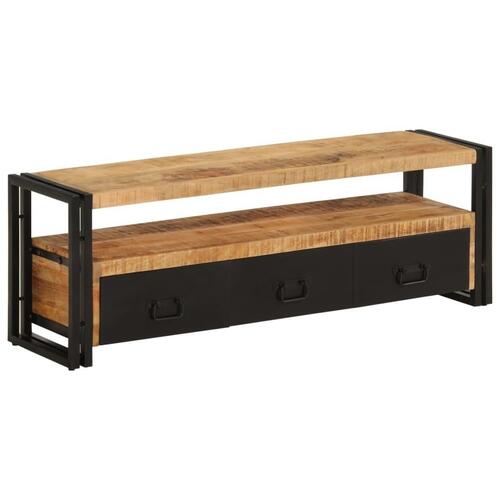 Tv-bord 120x30x40 cm massivt mangotræ