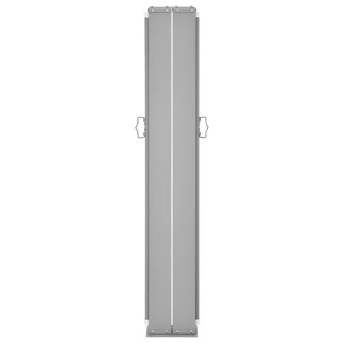 Sammenrullelig sidemarkise 100 x 600 cm antracitgrå