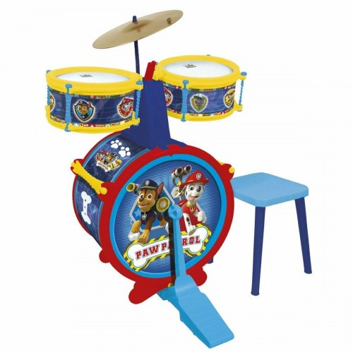 Legetøjstrommesæt The Paw Patrol - plastik, 55 × 36 × 38 cm