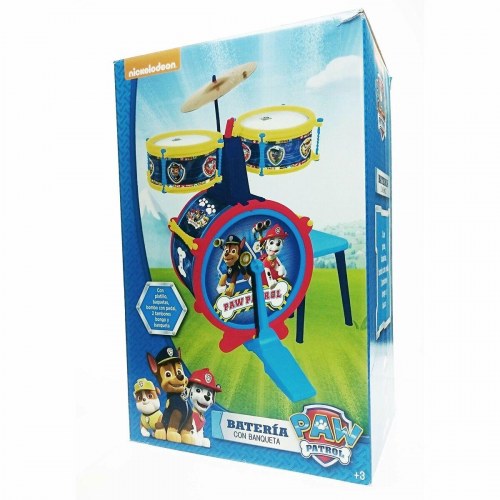 Legetøjstrommesæt The Paw Patrol - plastik, 55 × 36 × 38 cm
