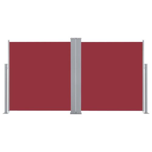 Sammenrullelig sidemarkise 120 x 600 cm red