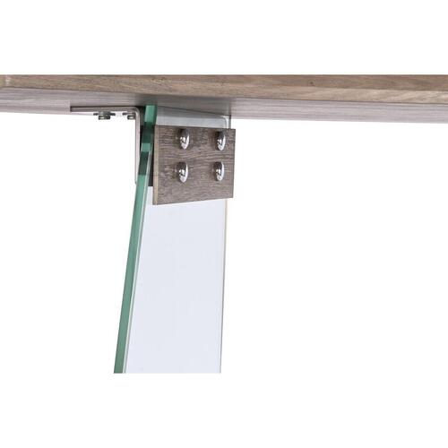 Konsol Krystal Træ MDF (120 x 40 x 76 cm)