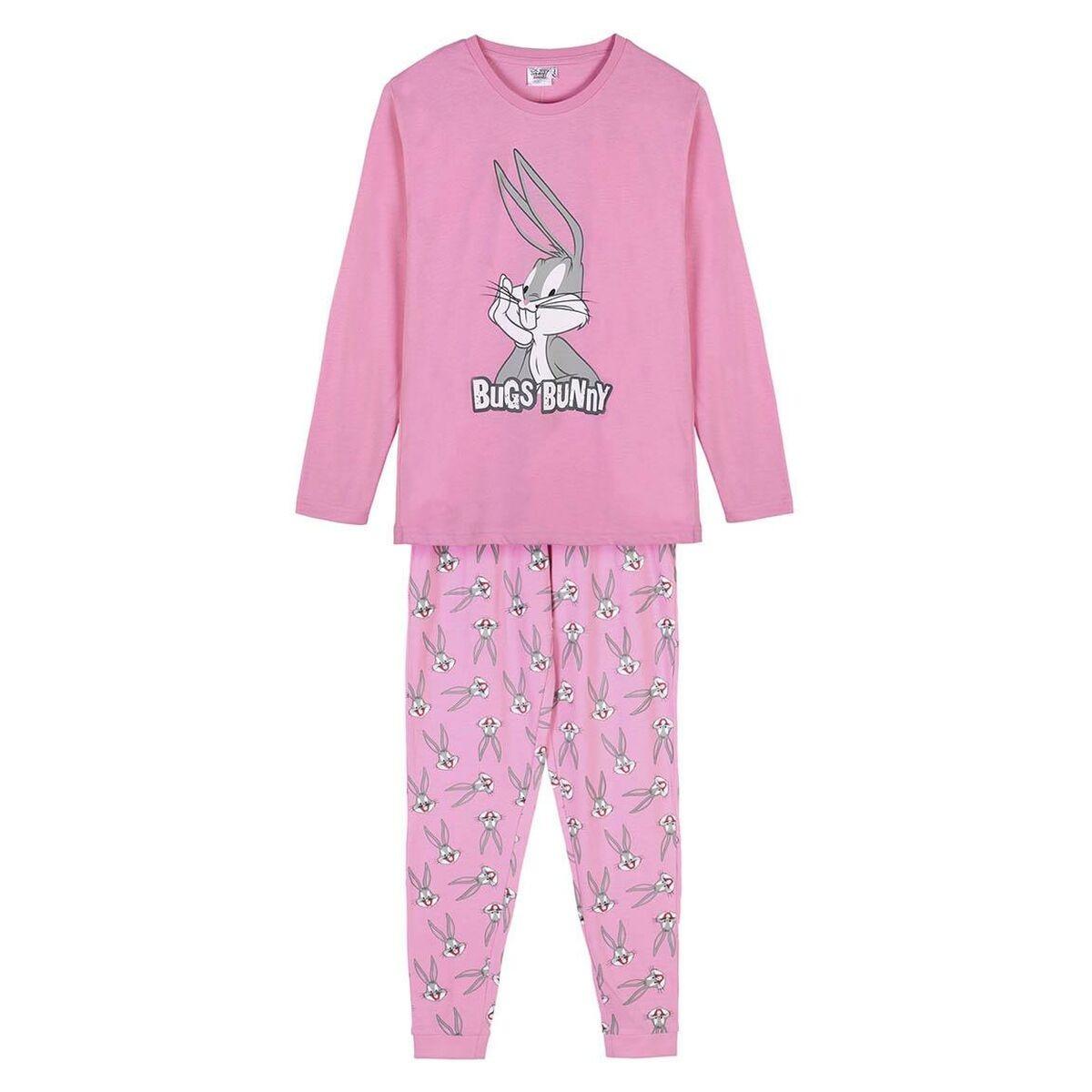 Nattøj Looney Tunes Pink L