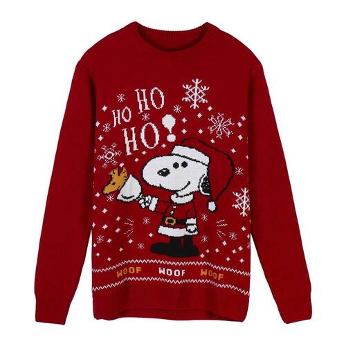 Unisex Trøje Snoopy Rød XXL