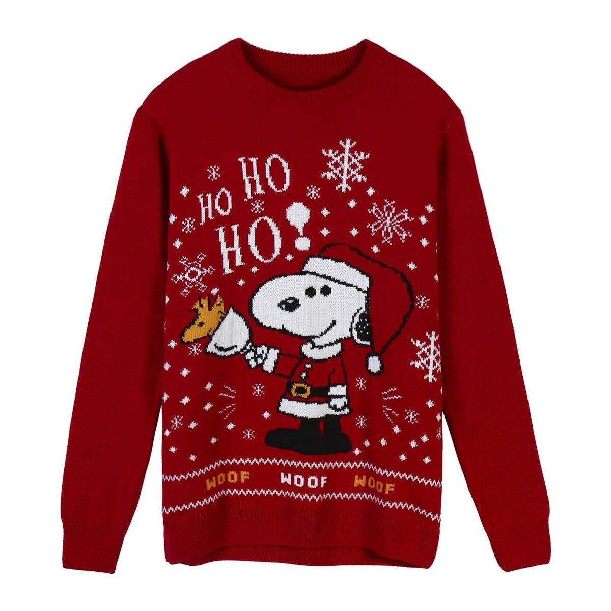 Unisex Trøje Snoopy Rød XXL