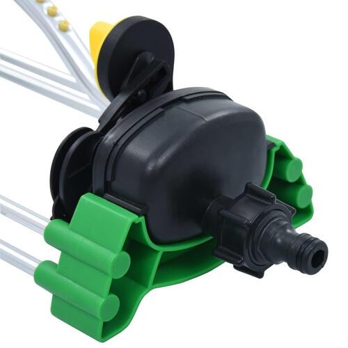 Oscillerende sprinkler med 18 dyser