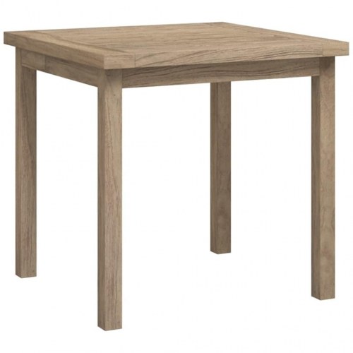 Sidebord 45x45x45 cm massivt teaktræ
