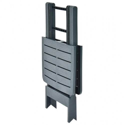 Foldbart havebord 79 x 72 x 70 cm plastik grøn