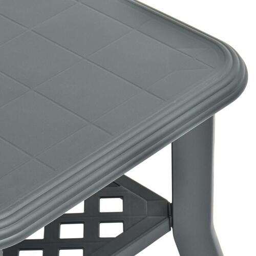Sofabord 90 x 60 x 46 cm plastik grøn