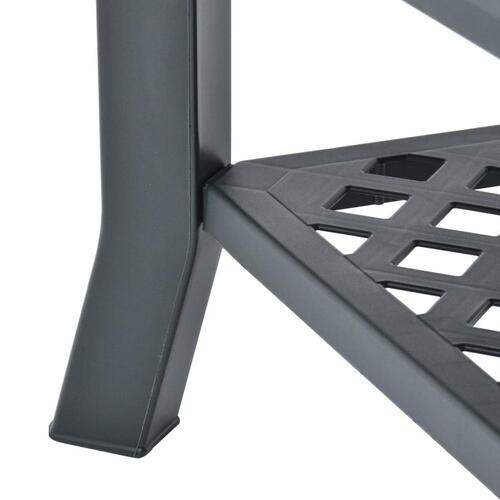 Sofabord 90 x 60 x 46 cm plastik grøn