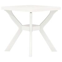 Bistrobord 70x70x72 cm plast hvid
