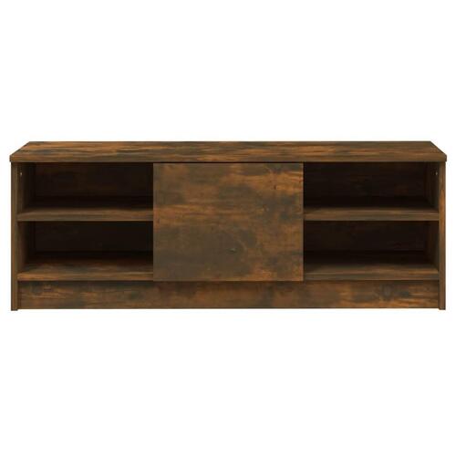 Tv-bord 102x35,5x36,5 cm konstrueret træ røget egetræsfarve