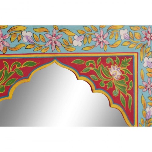Vægspejl - multifarvet, floral, 41 × 2 × 56 cm