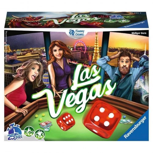 Ravensburger Las Vegas - brætspil på fransk (2-5 spillere)