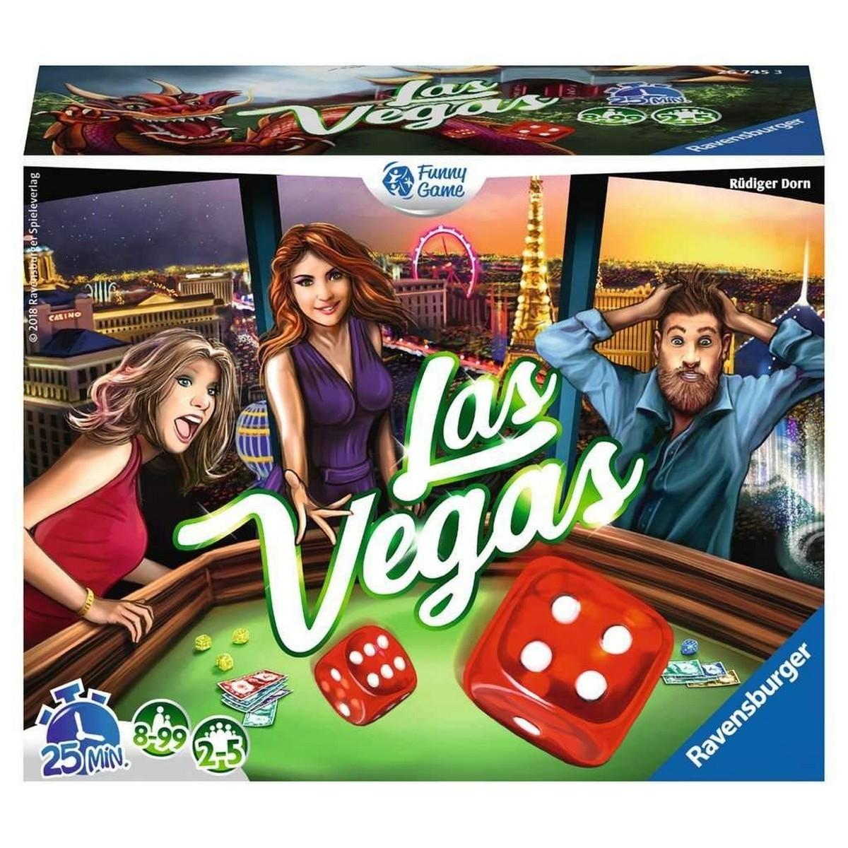 Ravensburger Las Vegas - brætspil på fransk (2-5 spillere)