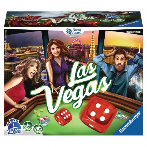 Ravensburger Las Vegas - brætspil på fransk (2-5 spillere)