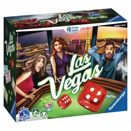 Ravensburger Las Vegas - brætspil på fransk (2-5 spillere)
