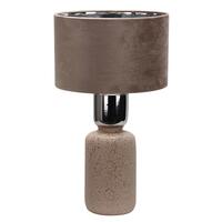 Bordlampe Brun Keramik 50 W 220 V 30 x 30 x 54 cm