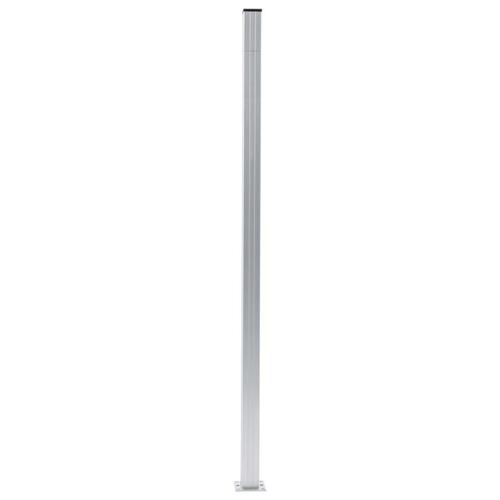 Hegnspæle 3 stk. 185 cm aluminium