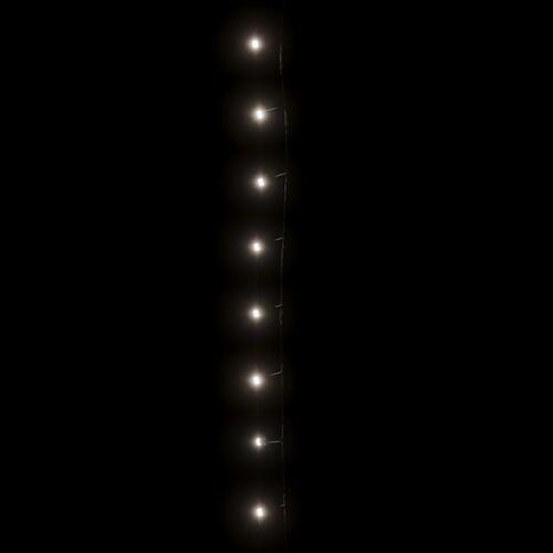 LED-lyskæde med 300 LED'er 30 m PVC kold hvid lys