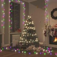 LED-lyskæde med 400 LED'er 40 m PVC pastelfarver