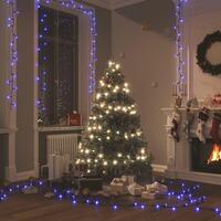 LED-lyskæde med 600 LED'er 60 m PVC blå