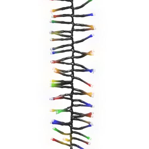 LED-lyskæde 2000 LED'er 40 m PVC flerfarvet lys