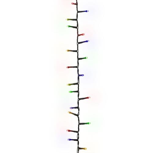 Kompakt LED-lyskæde 1000 LED'er 25 m PVC flerfarvet lys