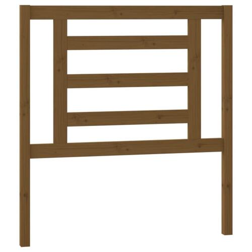 Daybed med udtræk 2x(90x200) cm massivt fyrretræ gyldenbrun