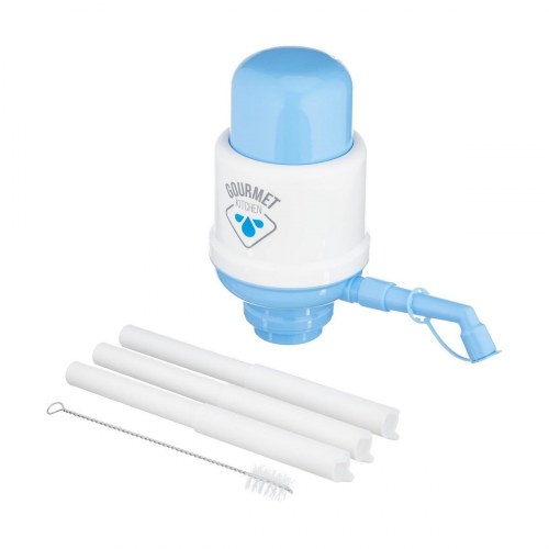 Gourmet Kitchen vanddispenser 5 l - blå/hvid, manuel, polypropylen