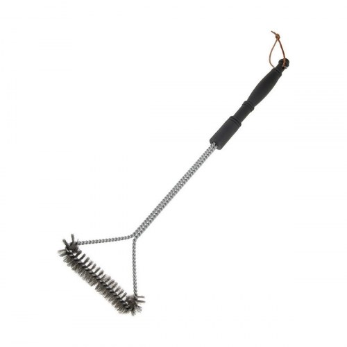 Grill-rensebørste - 16,3 × 54,5 cm, Chromsalt