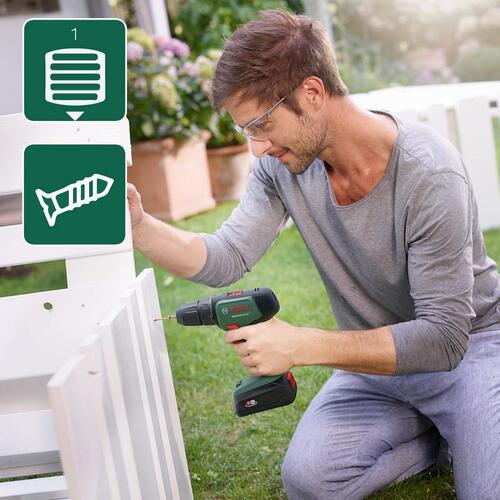 Driverbor BOSCH UniversalDrill Trådløst 18 V