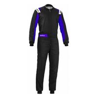 Racer jumpsuit Sparco Rookie Sort/Blå S