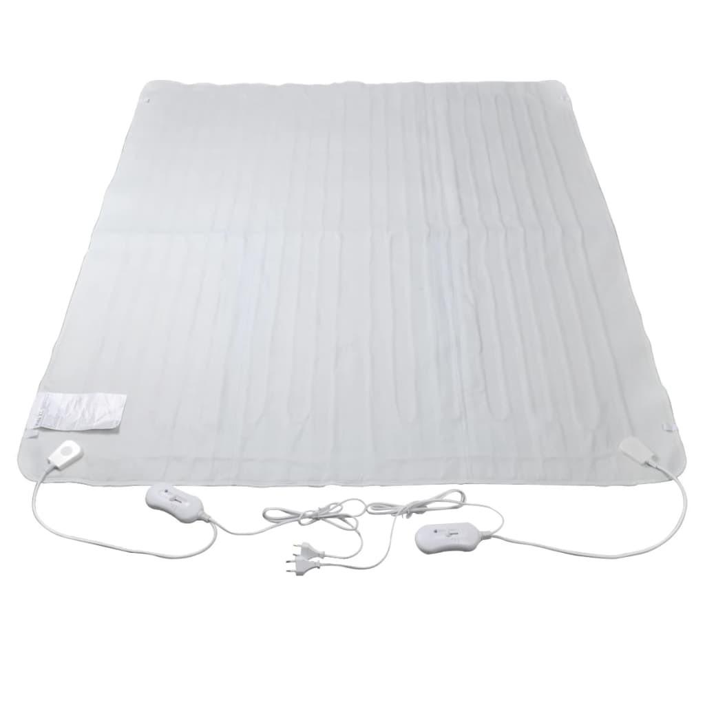 Varmetæppe elektrisk 3 indstillinger 150 x 140 cm polyester