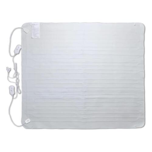 Varmetæppe elektrisk 3 indstillinger 150 x 140 cm polyester