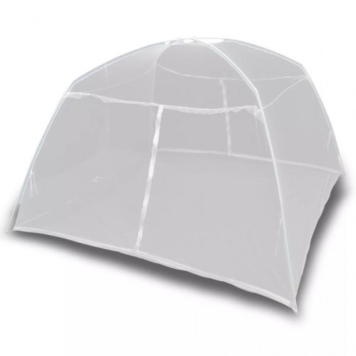Myggenet 2 åbninger 200 x 120 x 130 cm hvid