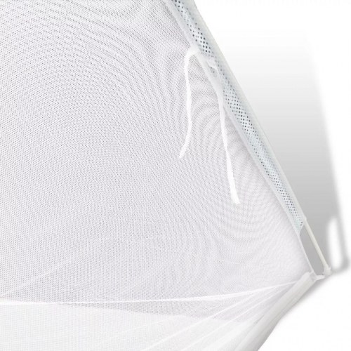 Myggenet 2 åbninger 200 x 120 x 130 cm hvid