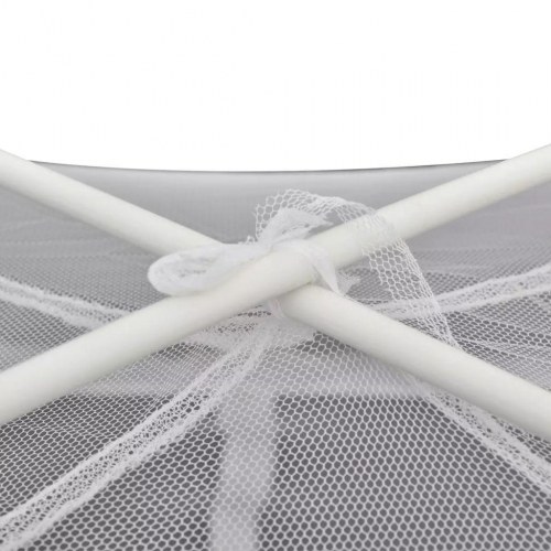 Myggenet 2 åbninger 200 x 150 x 145 cm hvid