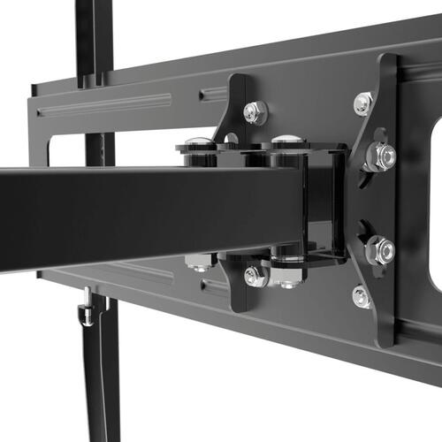 Dobbeltarmet drejeligt vipbart TV-ophæng til væggen 3D 400 x 400 mm 32" - 55"