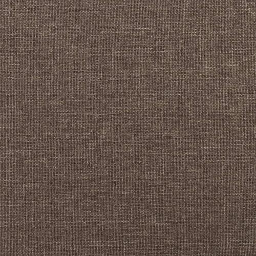 Fodskammel 45x29,5x35 cm stof gråbrun