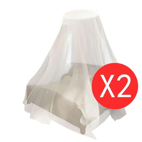 Myggenet 2 stk. rundt 56 x 325 x 230 cm
