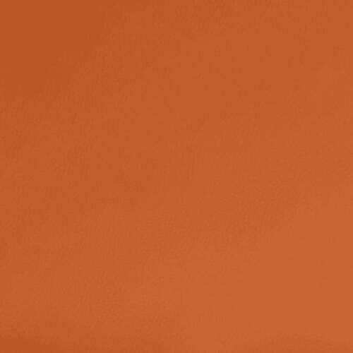 Fodskammel 45x29,5x35 cm stof og kunstlæder creme og orange