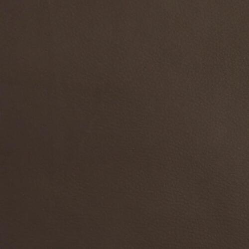 Fodskammel 60x60x36 cm kunstlæder brun