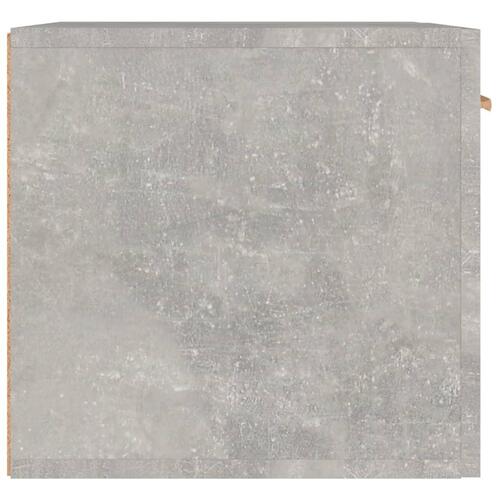 Vægskab 60x36,5x35 cm konstrueret træ betongrå