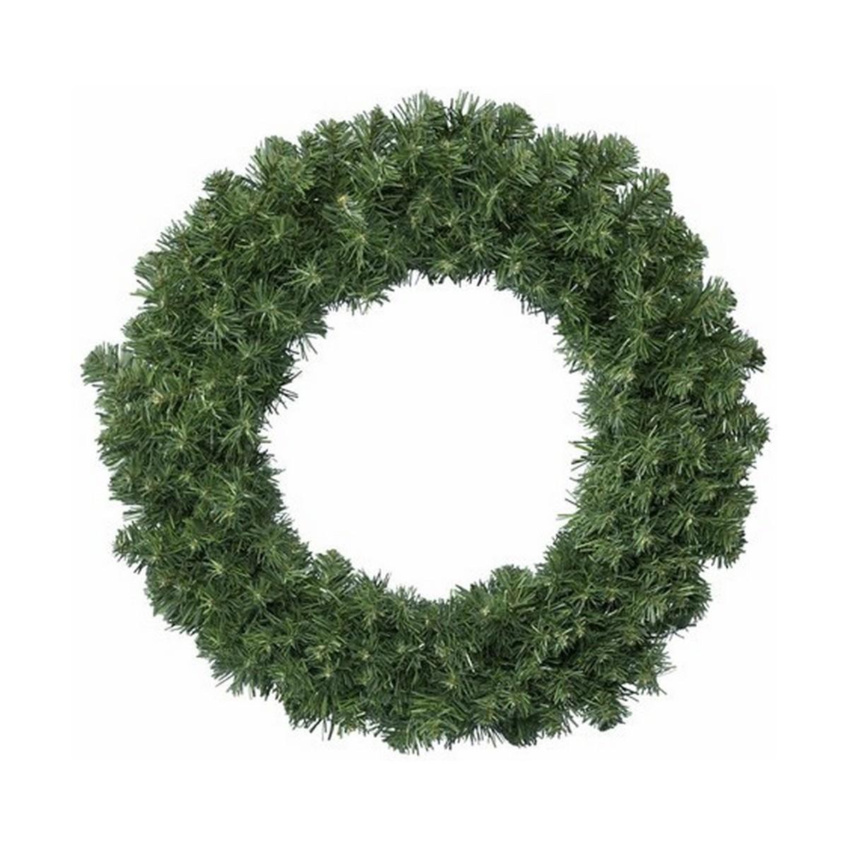 Everlands adventskrans - grøn Ø 50 cm (PVC)