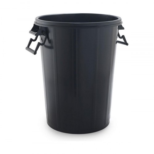 SP Berner skraldespand - sort plast, 100 L (uden låg)