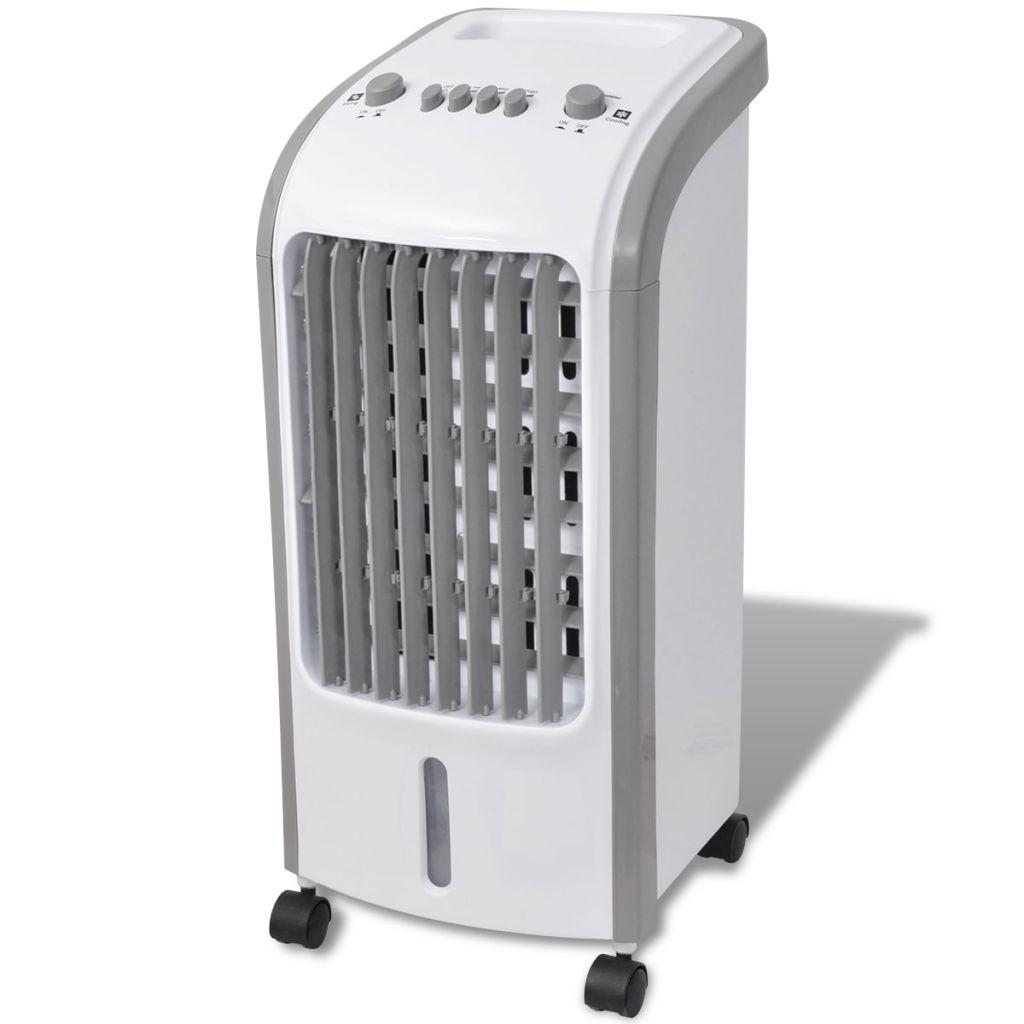 Bærbar luftkøler 80 W 4 l 270 m³/t 25x26x56 cm