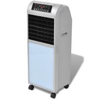 Bærbar luftkøler 80 W 4 l 270 m³/t 25x26x56 cm
