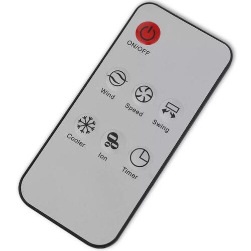 Bærbar luftkøler 80 W 4 l 270 m³/t 25x26x56 cm